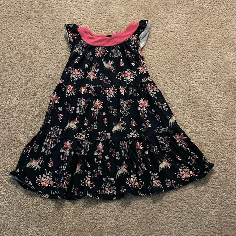 Tea floral flowy dress